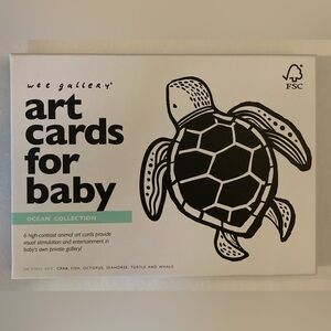 Wee Gallery Art Cards for Baby - Ocean Collection